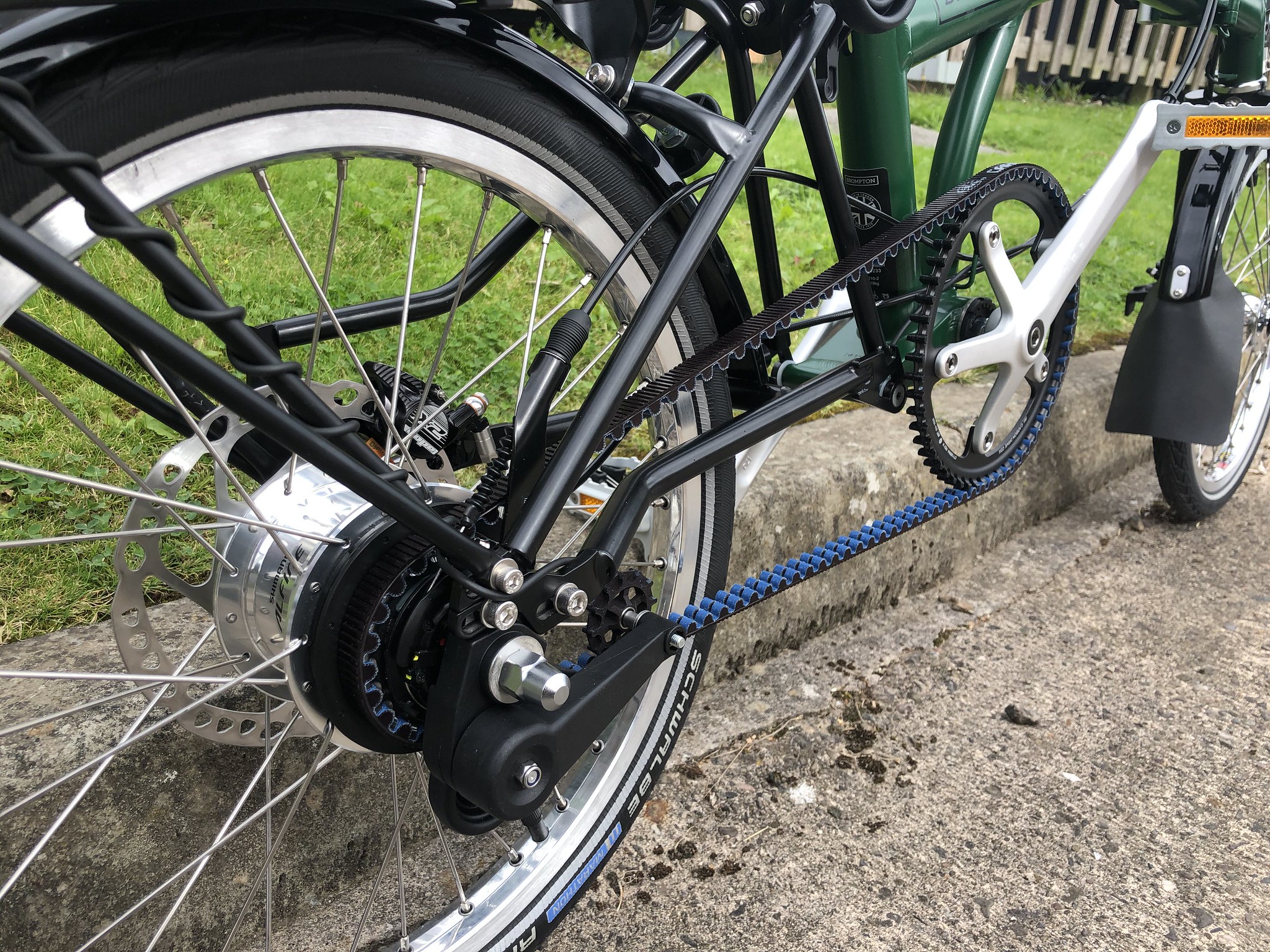 Alfine Belt Drive Disc Brompton